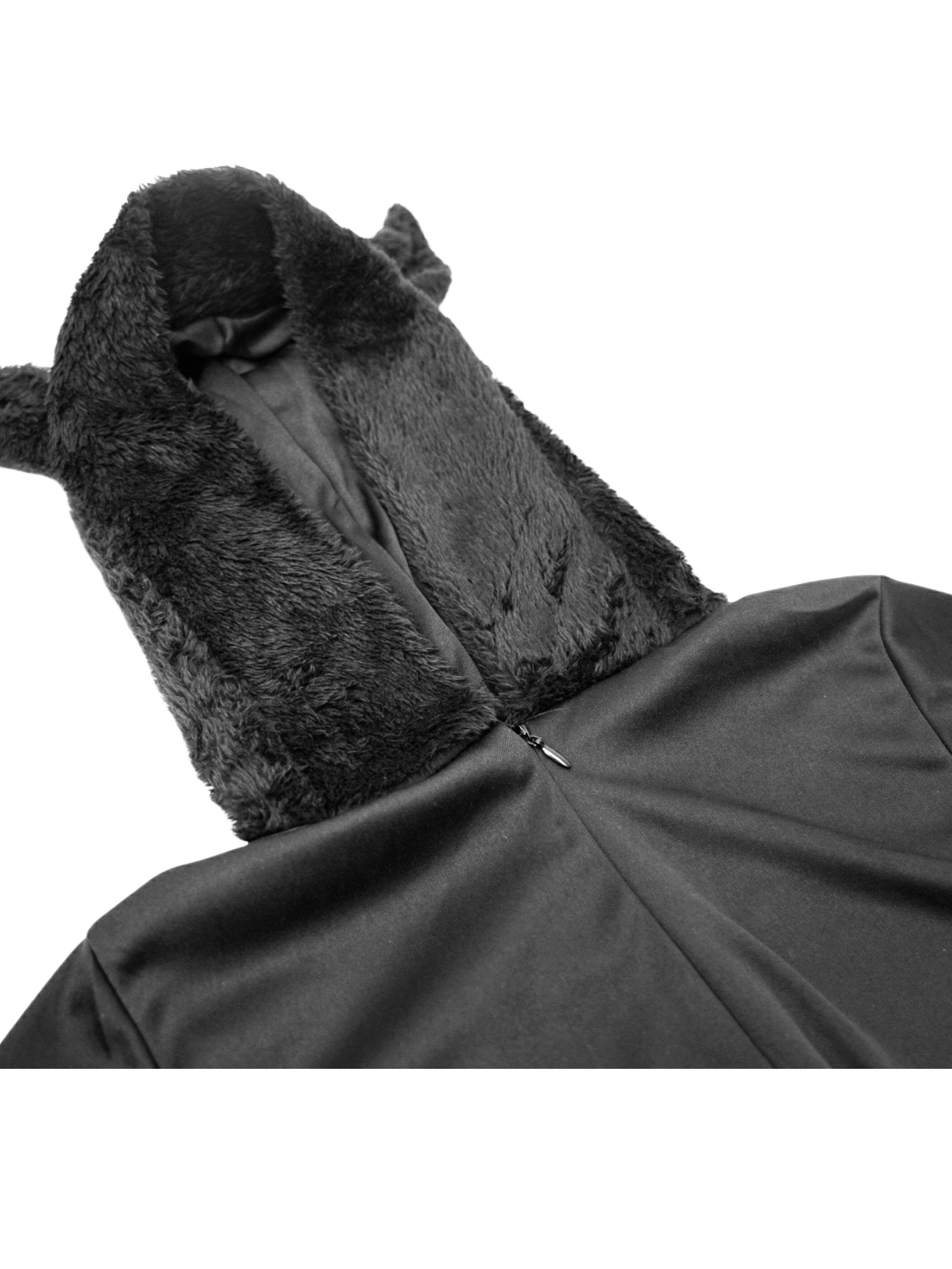 Kids Unisex Vampire Bat Costume Jumpsuit Halloween Cosplay Costume Set1